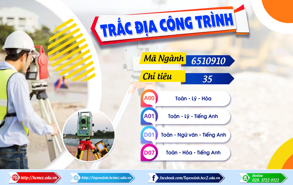 Giới thiệu ngành trắc địa công trình “Khám phá - Định hình xây dựng tại Trường Cao đẳng Xây dựng Thành phố Hồ Chí Minh”