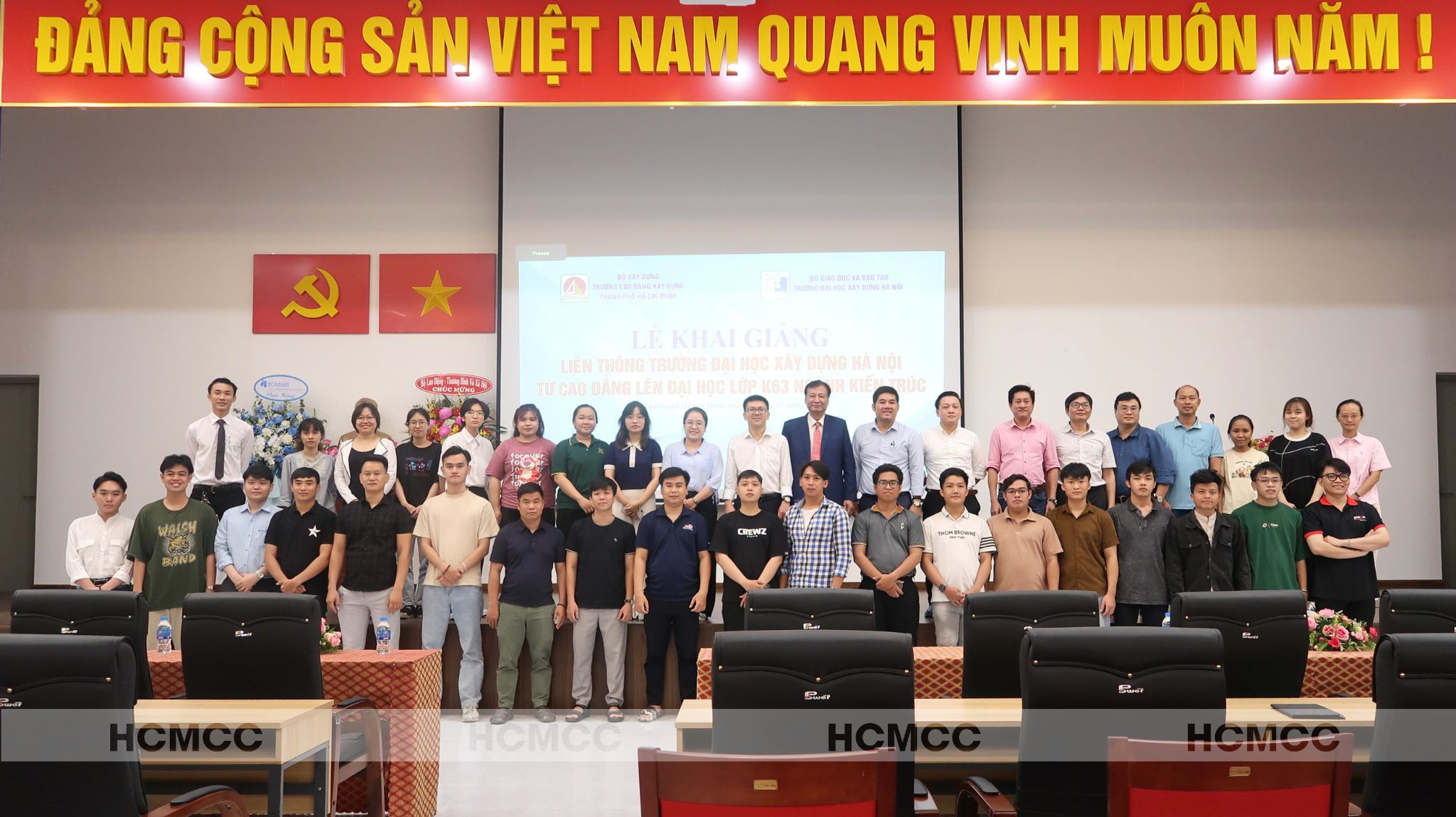 Lễ khai giảng liên thông đại học xây dựng hà nội lớp k60 ngành kiến trúc