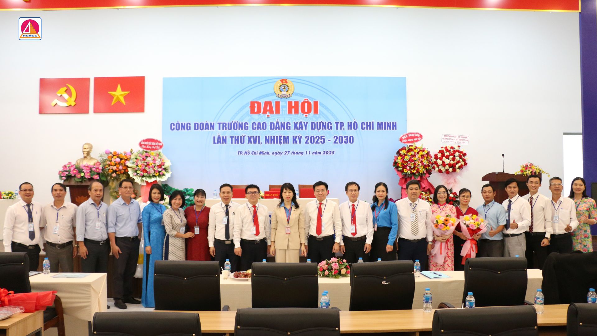 Đại Hội Công Đoàn Trường Cao Đẳng Xây Dựng TP. Hồ Chí Minh Lần Thứ XVI, Nhiệm Kỳ 2025 - 2030