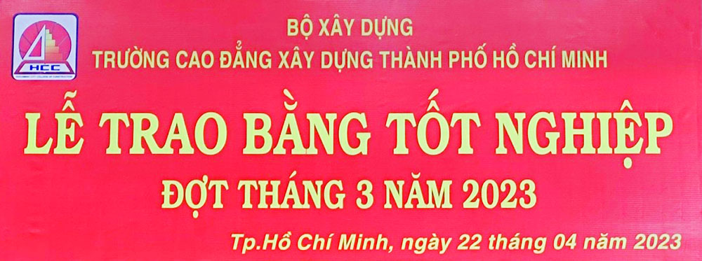 Lễ trao bằng tốt nghiệp đợt tháng 3 năm 2023