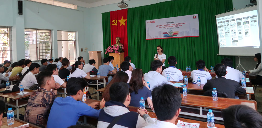 Chuyên đề workshop Bê tông cho công trình dân dụng và giải thưởng INSEE Prize 2019