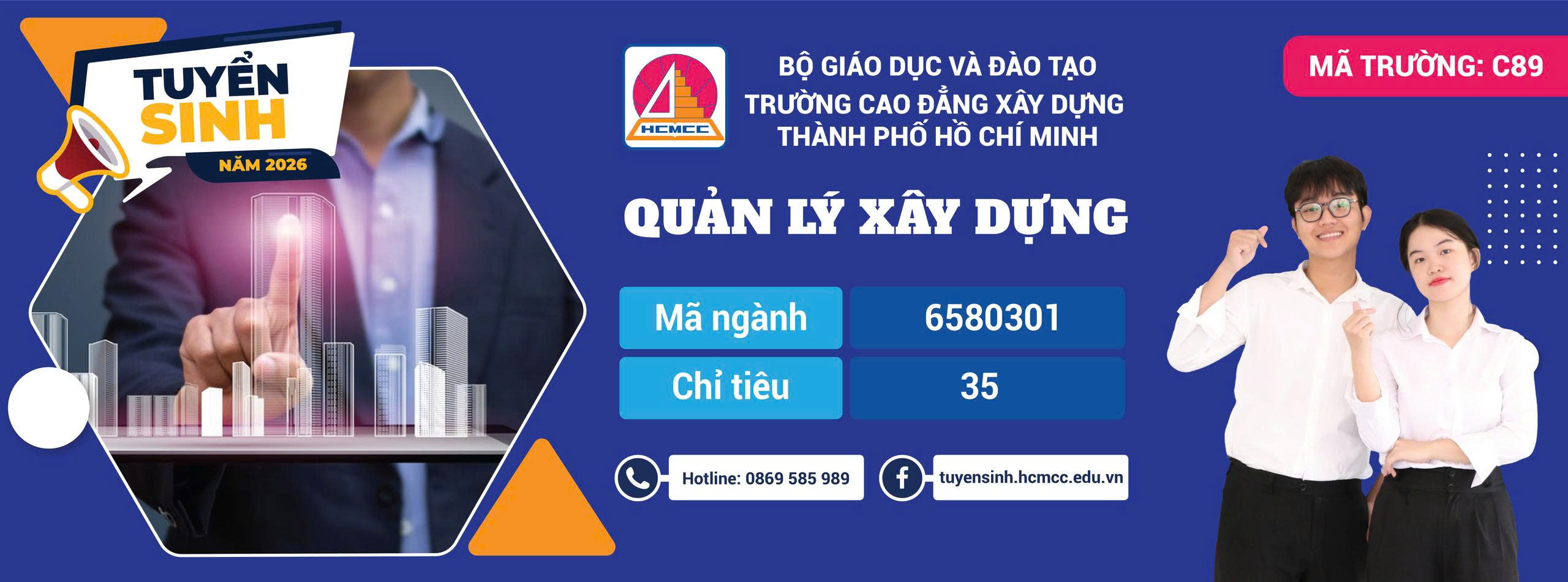 Tuyển sinh - Xét tuyển cao đẳng chính quy