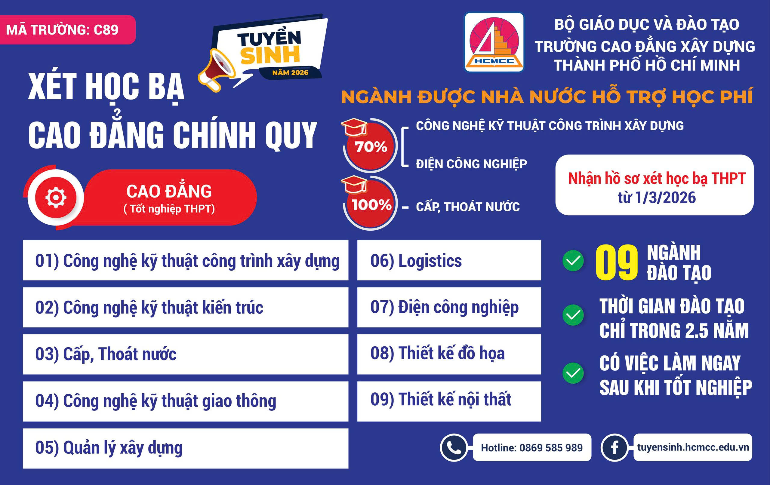 Tuyển sinh năm 2026